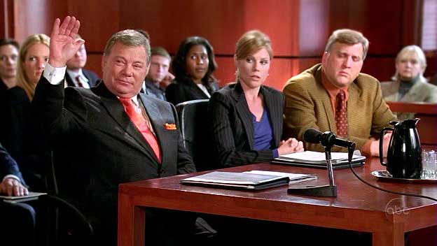 Bill Shatner, Julie Bowen and Daniel Roebuck