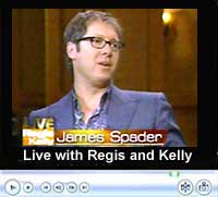 Watch James Spader on "Live with Regis and Kelly"