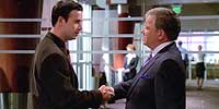Boston Legal "Catch and Release": Donny and Denny Crane (Freddie Prinze Jr., William Shatner)
