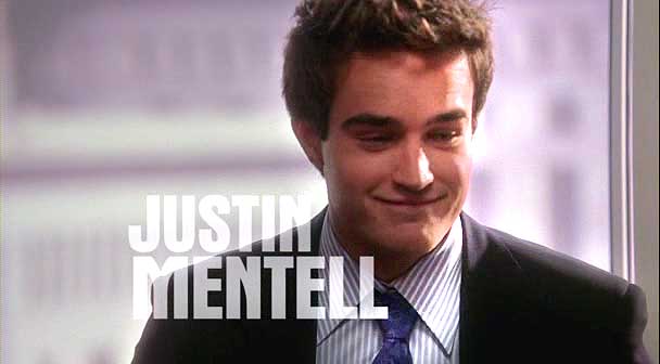 Justin Mentell as Garrett Wells in Boston Legal