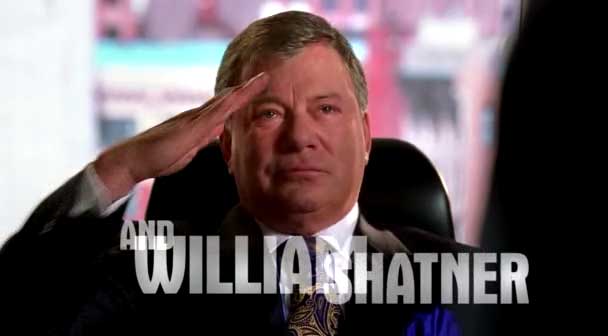 William Shatner as Denny Crane in Boston Legal