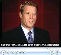 Mark Valley and the rest of the cast talk about Boston Legal. ABC's September 2004 video promotion of Boston Legal prior to the Oct. 3 premiere
